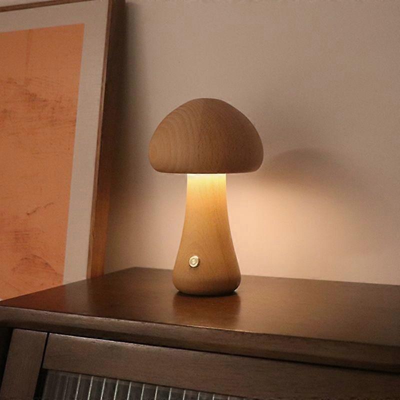 Mushroom Shape Night Light, Style: A Type Beech