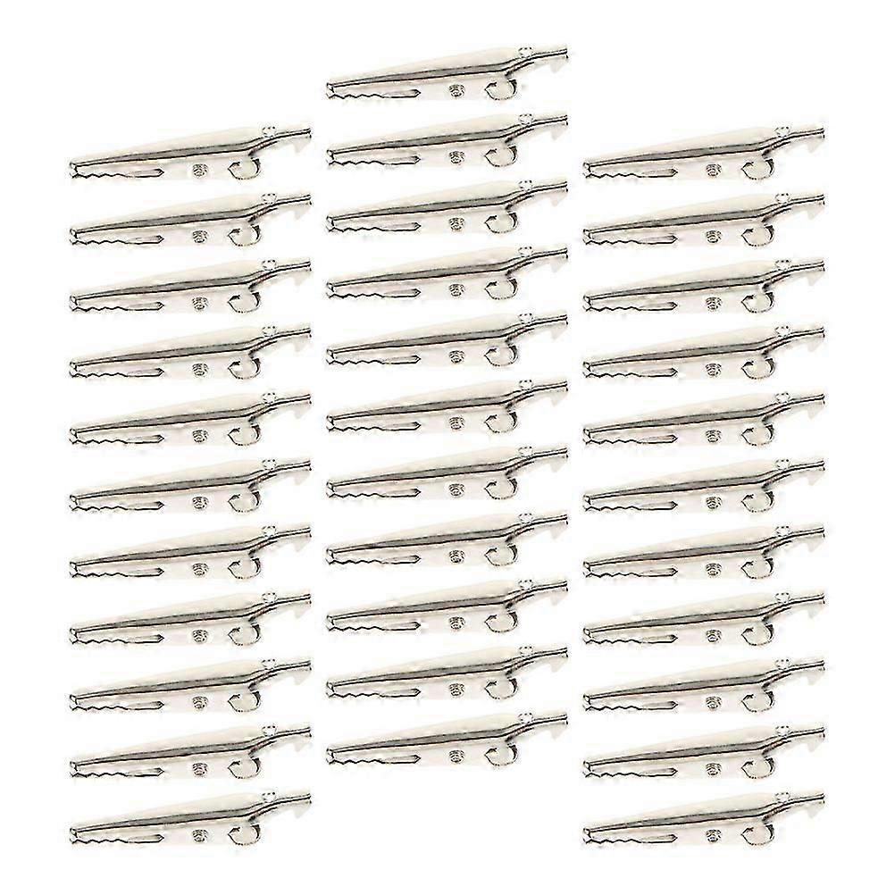 Iron Clips Practical Electrical Test Lines with Clamps 200Pcs