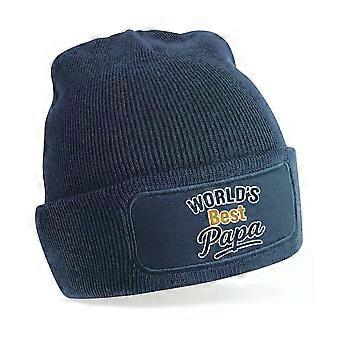 Papa Gift Beanie Hat Christmas Present Happy Birthday Keepsake Idea for Men