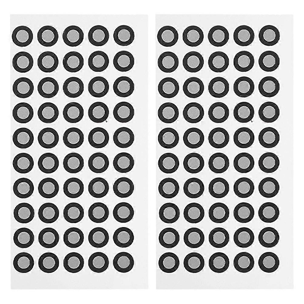 2 Sheets 3D Scanner Markers Reference Marker Points Reflective Film Marking Points
