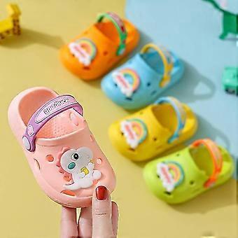 Kids Summer Slippers  Cute Dinosaur Soft Sole, Anti-Slip Sandals