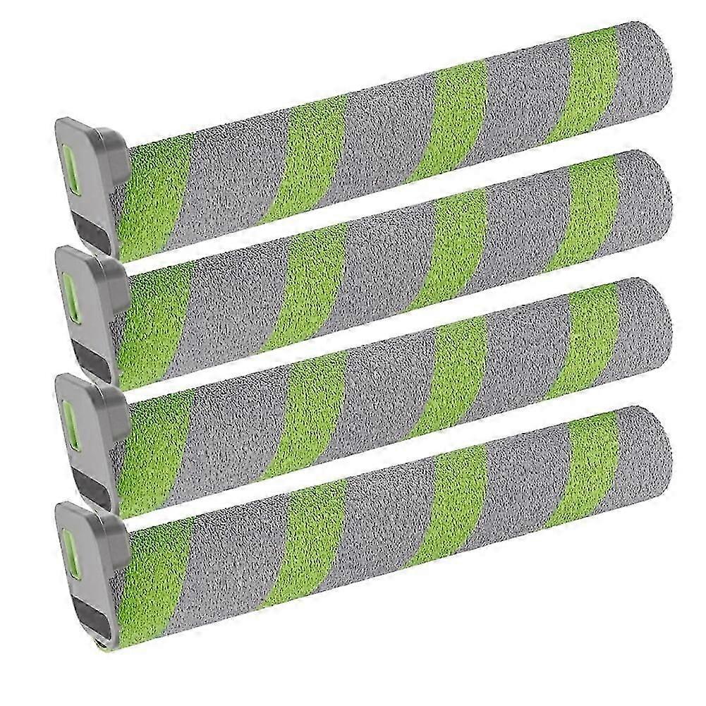 Washable Microfiber Roller Mop, Compatible with 705/706 Combo Robot Vacuum Cleaner, 4 Pack