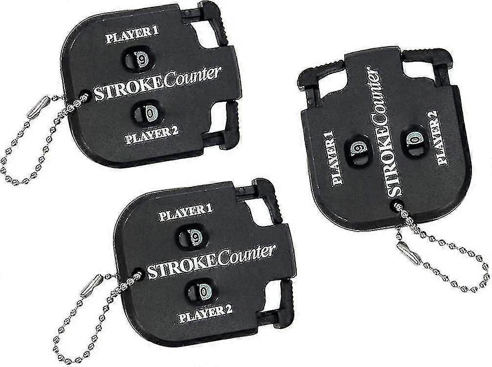 3 Stück Golf Score Counter,Golf Hit Counter,Score Counter