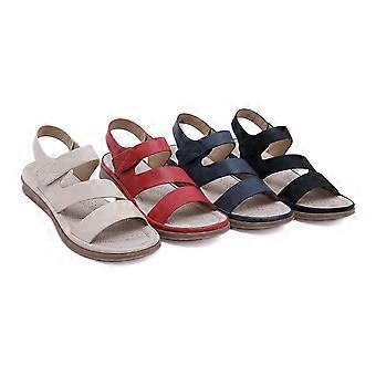 Vintage-Keilsandalen aus PU für Damen in großen Größen – Bequeme Wahl für den Sommer
