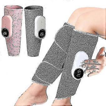 Air Compression Heating Leg Massager Vibration Calf Relief Muscle Pain Fatigue Arm Leg Health Care Relax Airbag Shank Massage-Yvan