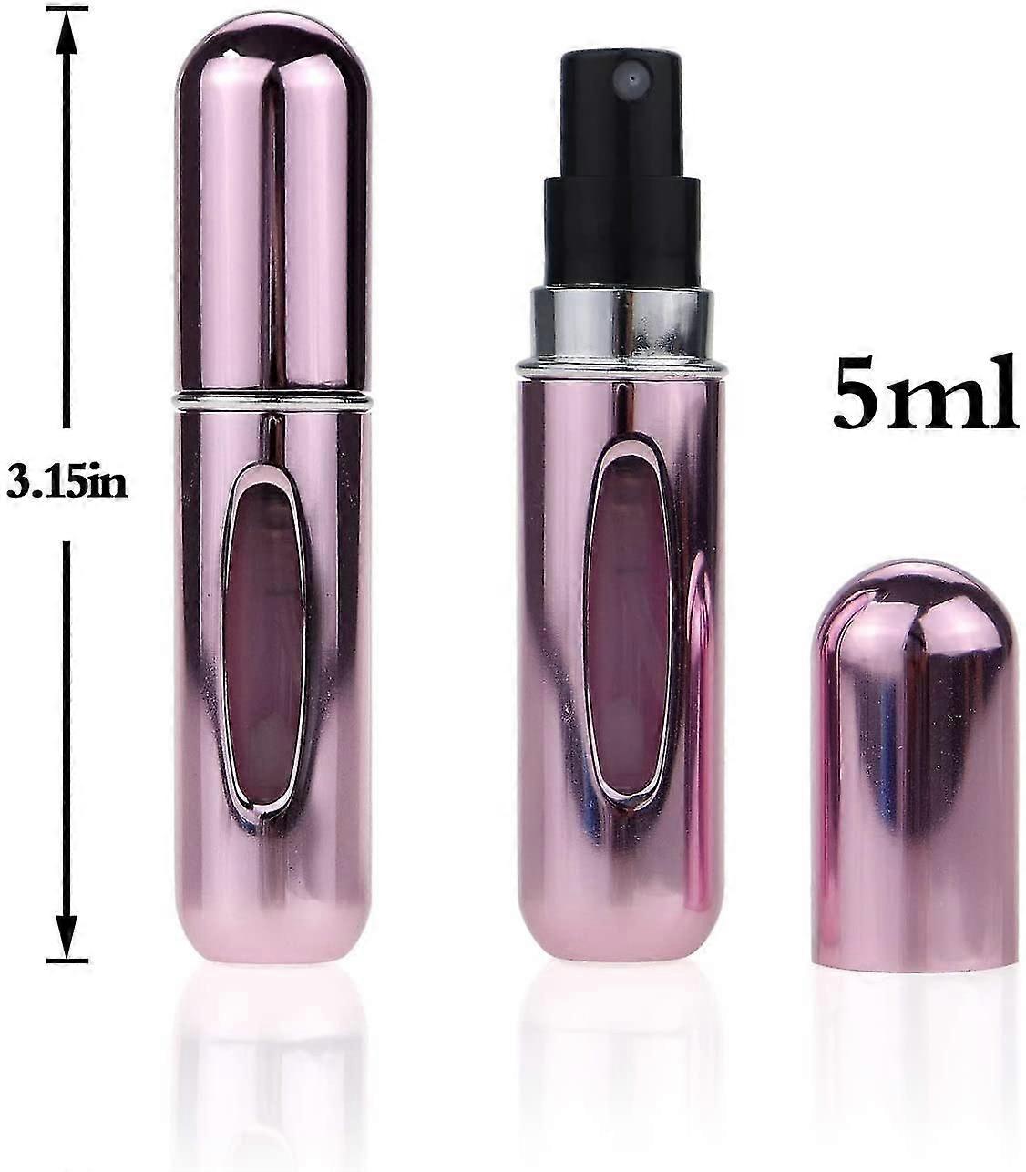 4pcs Portable Mini Refillable Perfume Atomizer Bottle,5 Ml