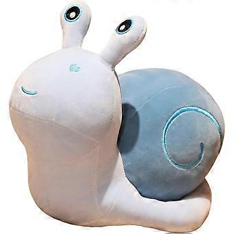 Mignon Dessin Animé Escargot Poupée En Peluche Enfants Cadeau D’anniversaire Grand Escargot Coussin Poupée Bleu 7,8 Pouces