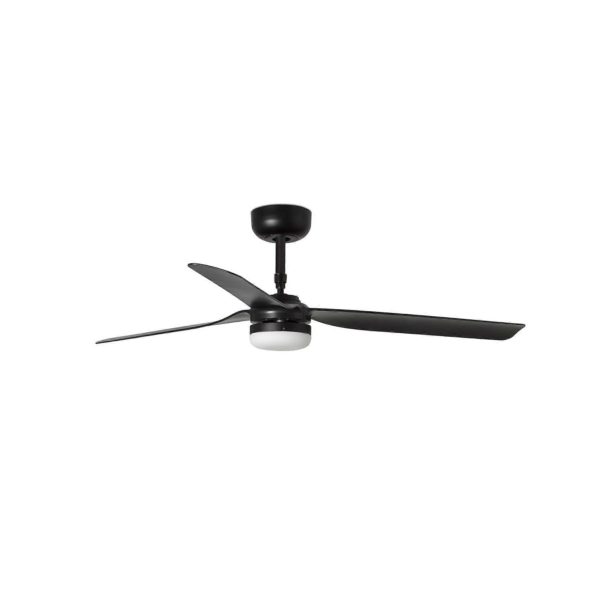 Ventilatore da soffitto a risparmio energetico Punt nero con LED