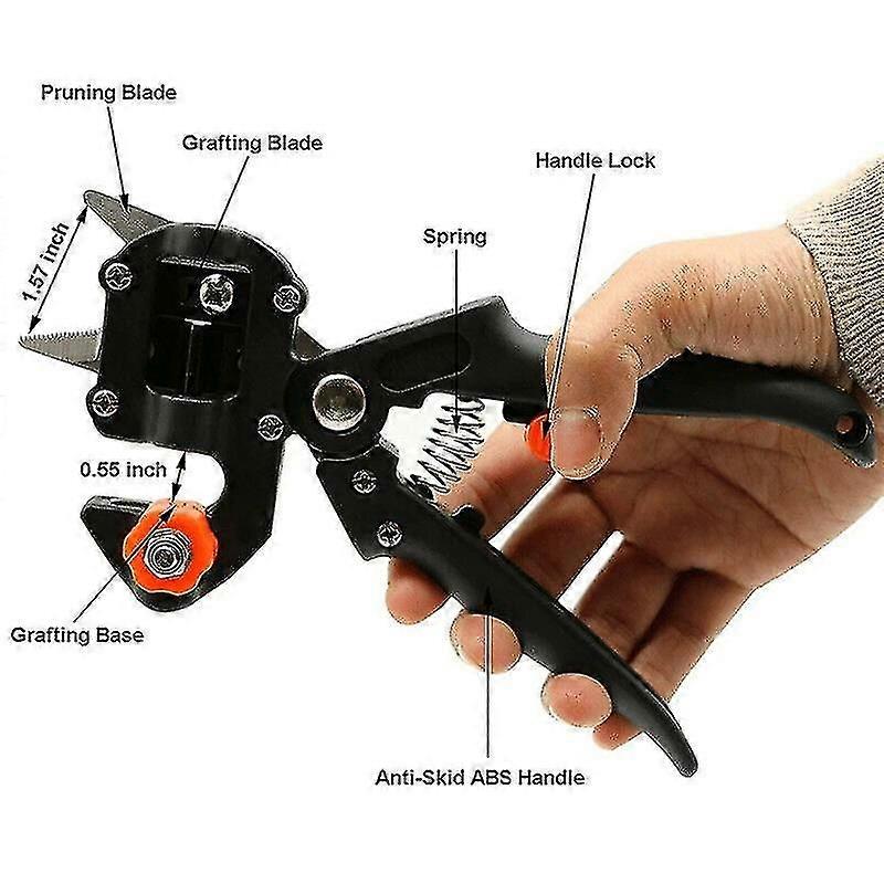 Garden Tree Grafting Knife Pruning Pruner Shears Snip Scissors Cutting Tool Kit