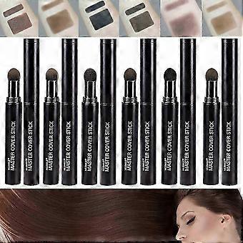 Hairline Powder Stick, Hair Shadow Filler Powder for Root Touch, vedenpitävä kansi Harmaa hiusjuuri ja ohuet hiukset