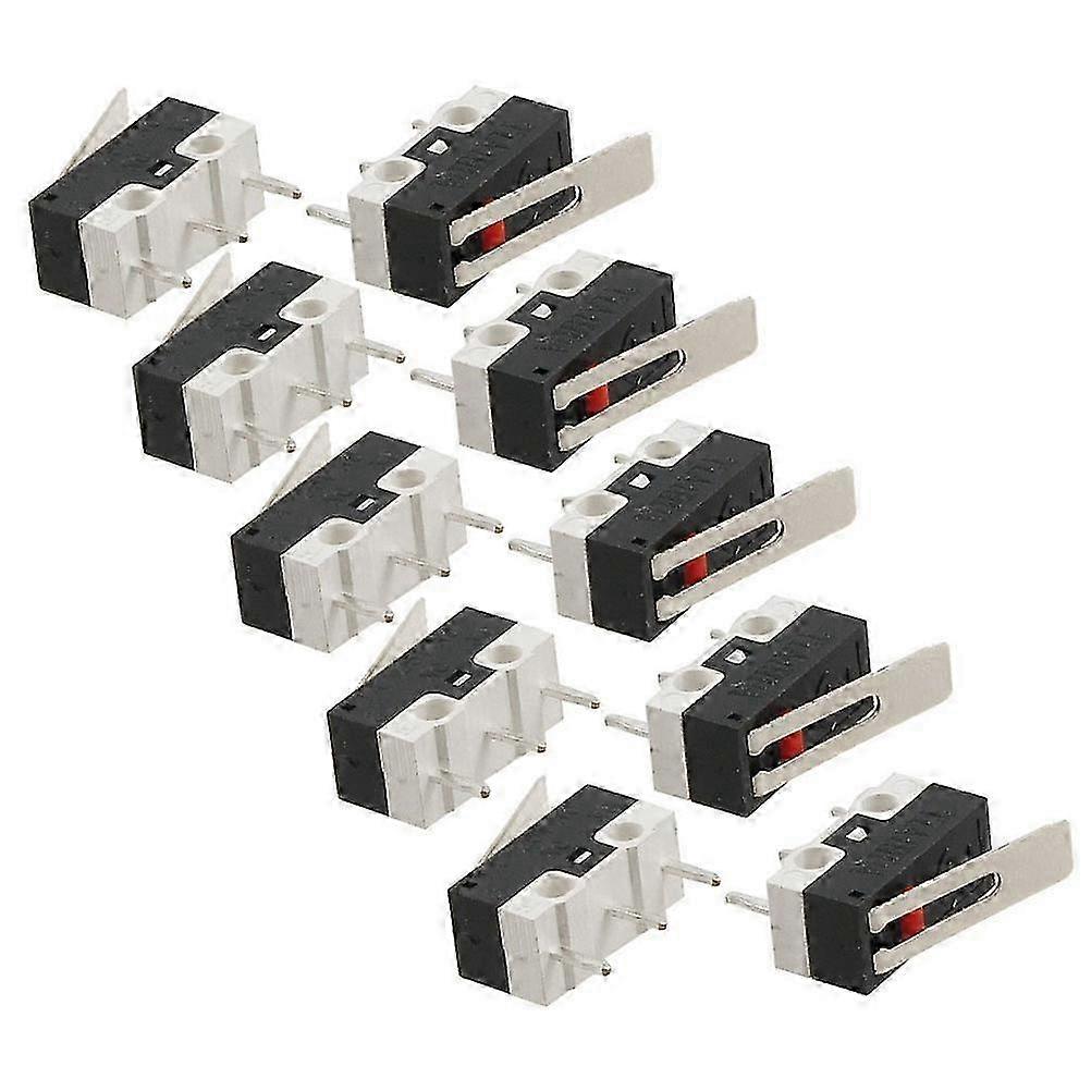 10 Pcs Microswitch Micro Switch Limit Switch Micro Switch 2A 125V AC Micro Switch SPDT Micro Switch