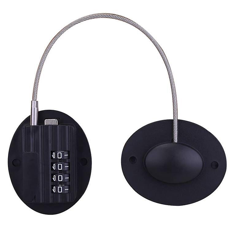 Κλειδαριά ψυγείων - βαρέων καθηκόντων κλειδαριά ψυγείων συνδυασμού (1pcs, μαύρος)