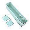 Narrow Type Pp Plastic Waterproof Adjustable Drawer Storage Divide Box Tool,green