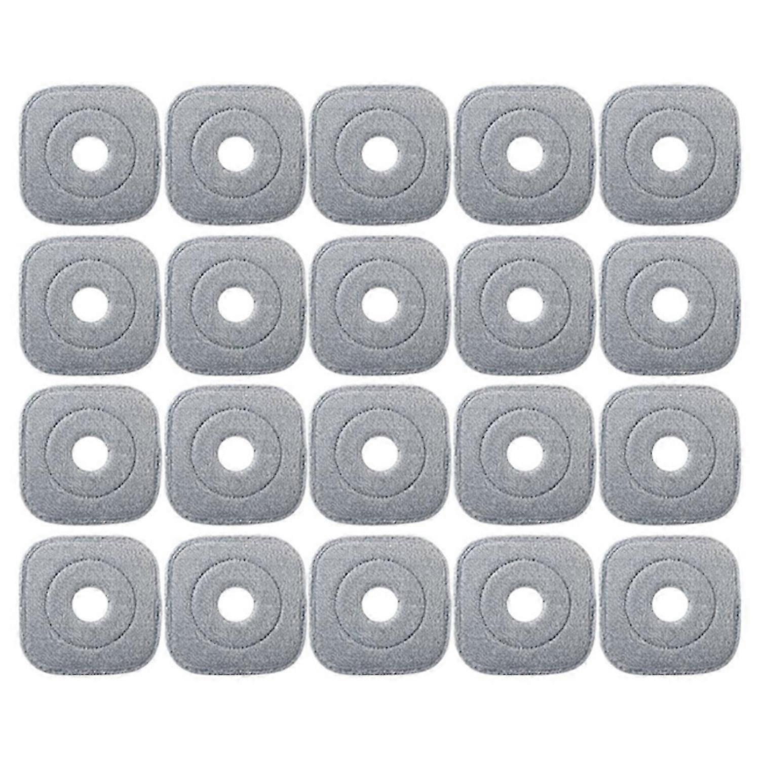 20Pcs Washable Mop Cloth for Mop Squeeze Mop Automatic