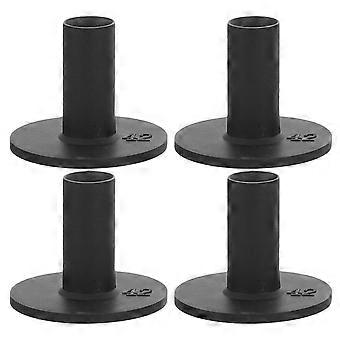 Lot de 4 tees de golf en silicone pour tapis de practice - Support de balle de golf 42 mm pour practice - Accessoire d'entraînement extérieur - Tees d'entraînement en silicone