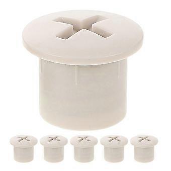6pcs Screw Caps Compatible with Kids Slide Plastic Replacement Nut Cover Accessories