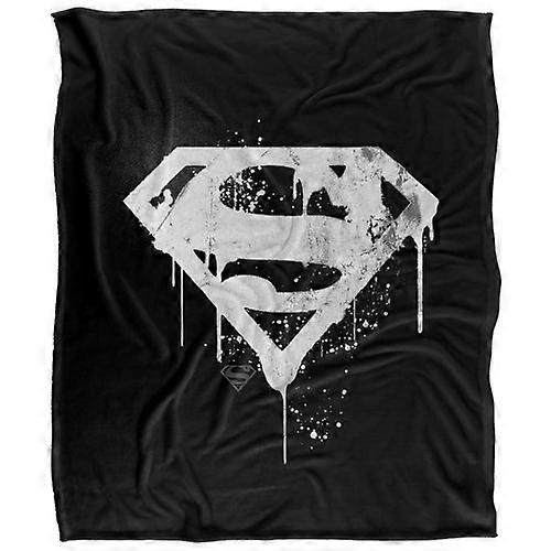 Superman Graffiti Logo Blanket