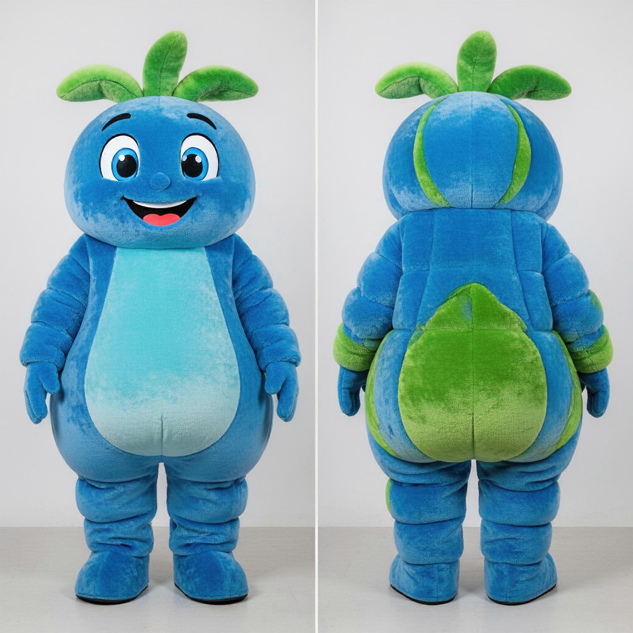 MASTICOT Vibrant Green Rounded But Mascot