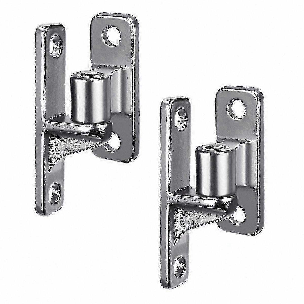 Silver Wall-Mounted Gate Hinges compatible with Farm Use
