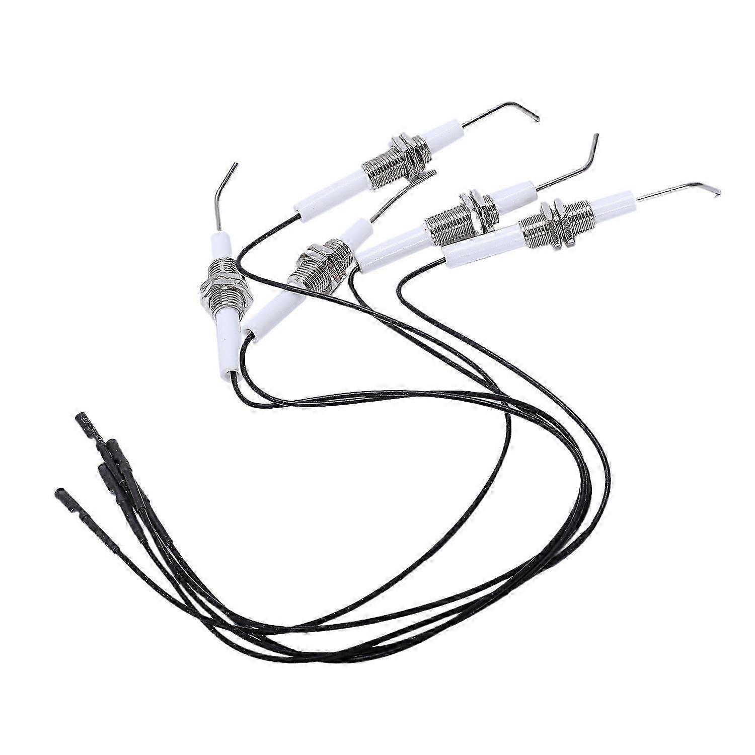 Ignition Part Plug Ceramic Electrode Igniter With Wire 30cm In Round