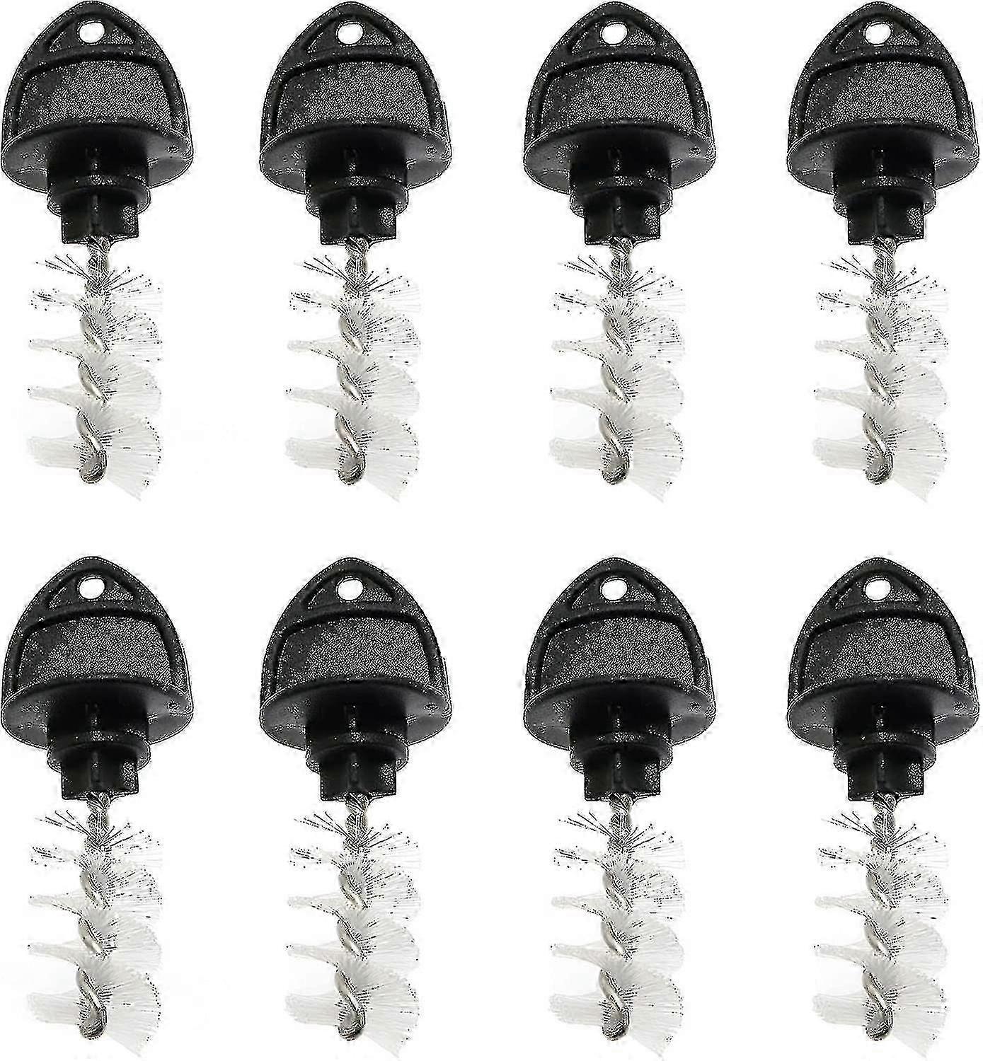 8pcs Beer Tap Plug Brush Black Tap Plug Brush Kit