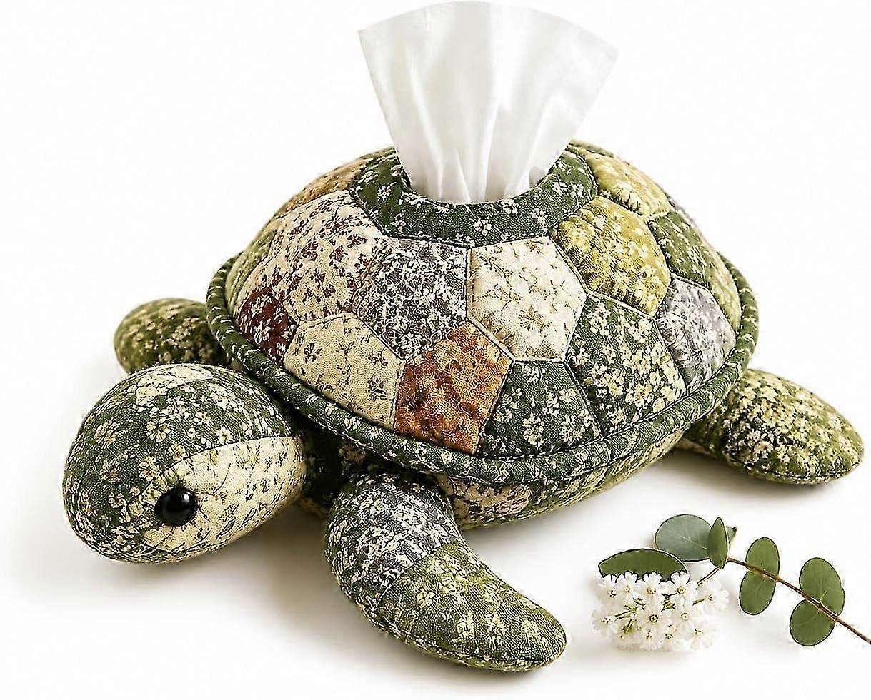 DIY Sea Turtle Quilted Tissue Box Cover Kit