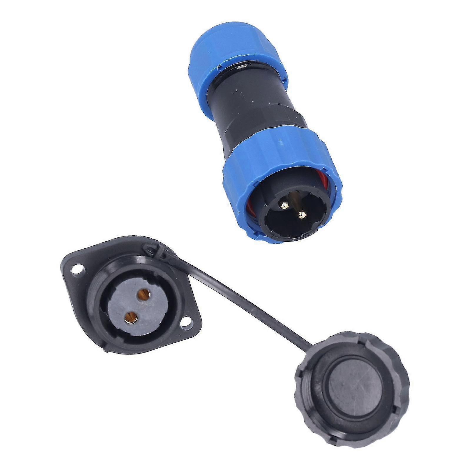 Industrial IP68 Plug Socket 380V 25A Threaded
