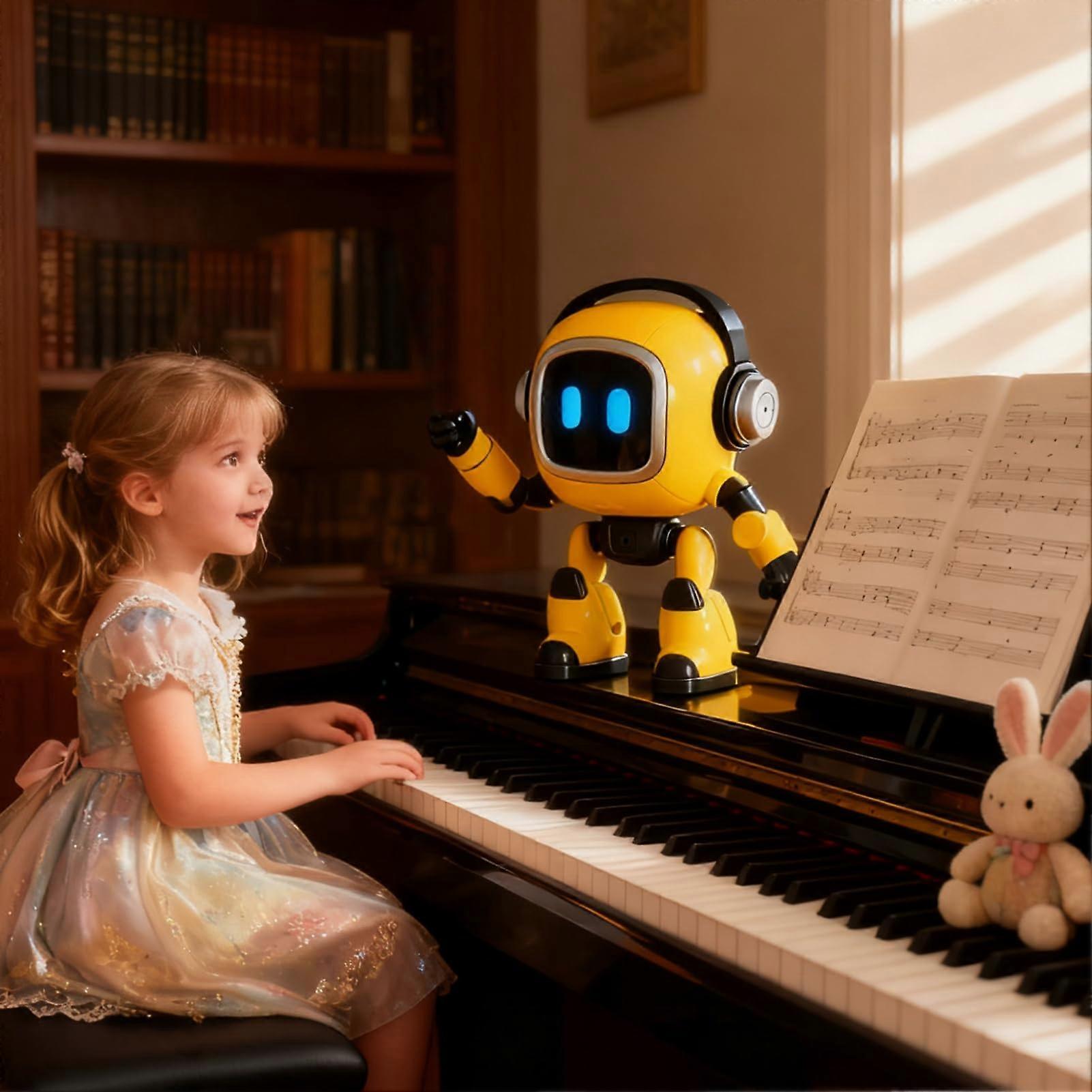 AI Robot Toy for Kids  Interactive Learning Robot with Emotion Recognition, English Version, Cognitive Skill Development
