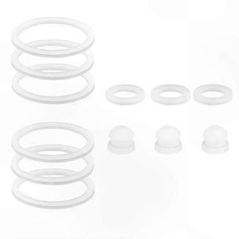 12-pack Silicone Gaskets for Water Bottles, Fits 14/18/22/32/40/64oz, Straw Lid Vent Hole Spout Replacement Gasket Set_HP