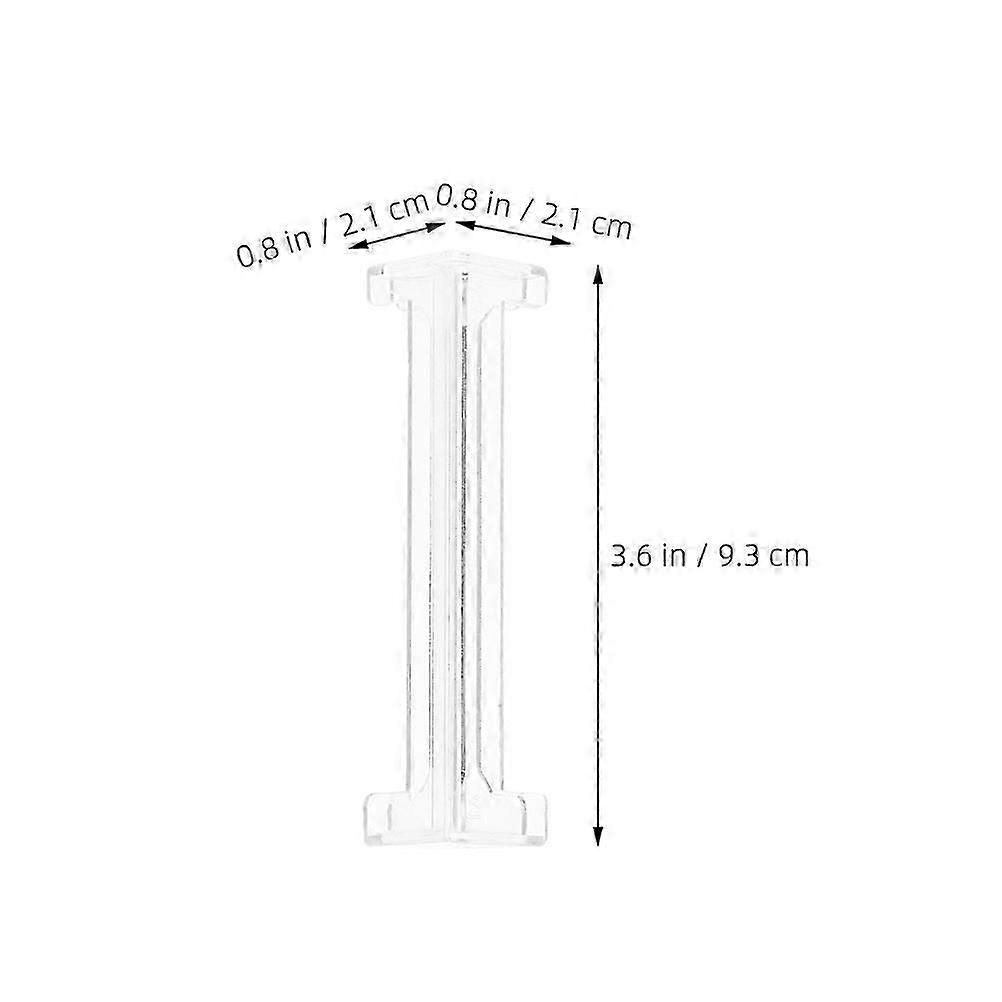 Vertical Blind Valance Corners for Blind Transparent Clips 8Pcs