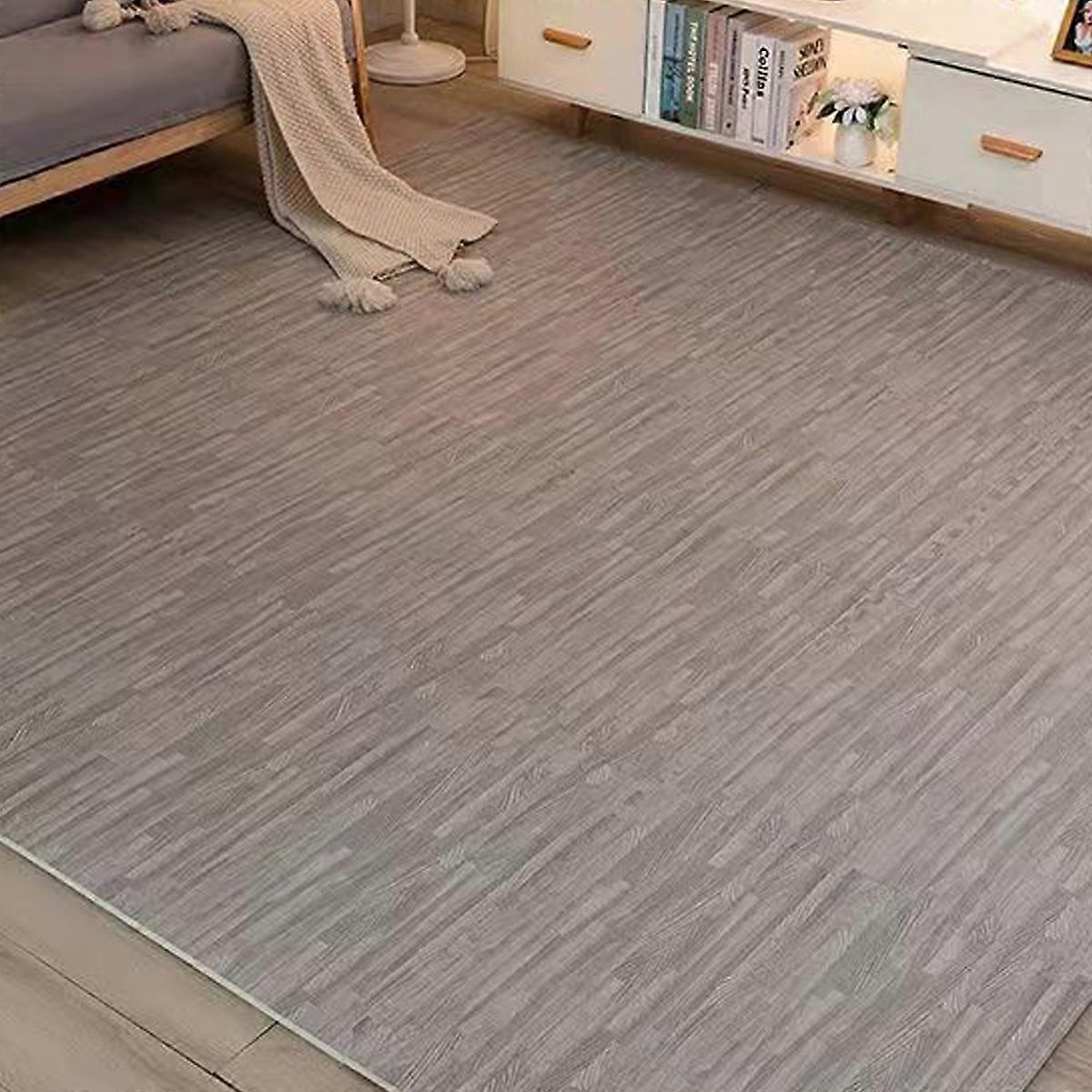 Wood Effect Interlocking Thermal Regulating Waterproof Exercise Mat