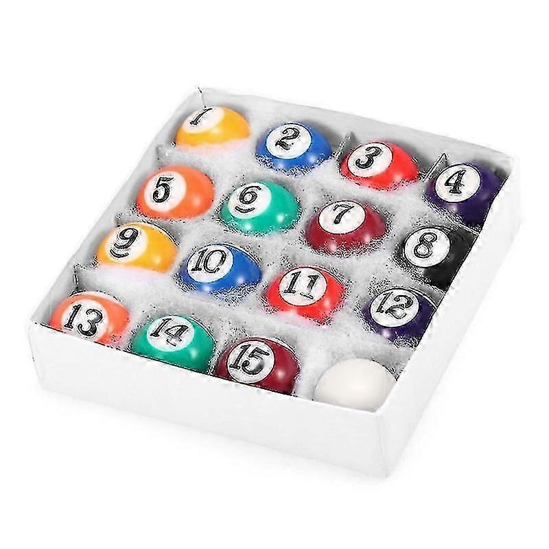 25mm Resin Billiards Balls Set