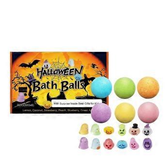 Halloween Toy Bath Ball-Fun And Colorful Daily Use Refreshing And Mild Moisturizing Cleaning Body Skin Bath Ball.LLY1 core