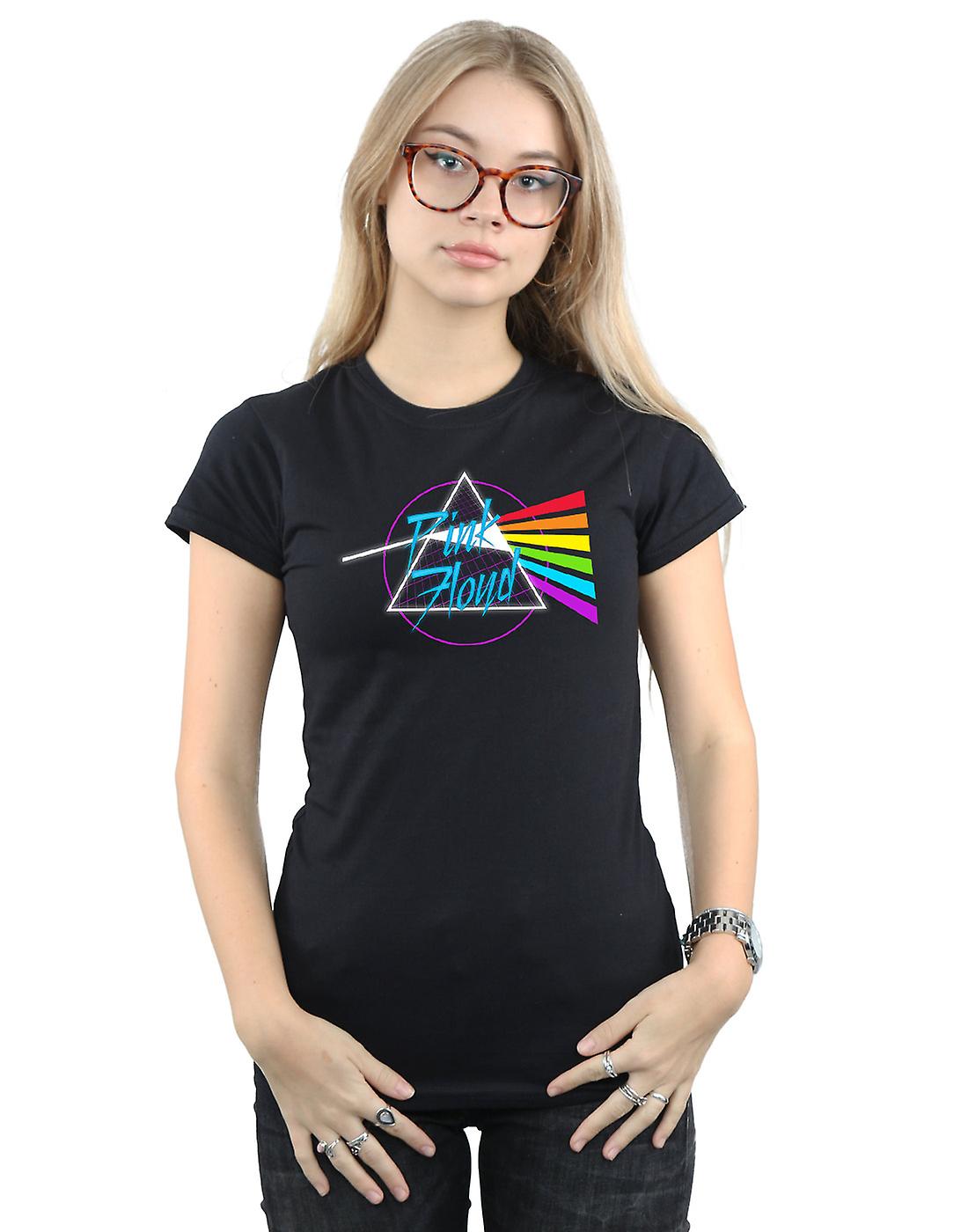 Pink Floyd 霓虹色 Darkside 女士 T 恤