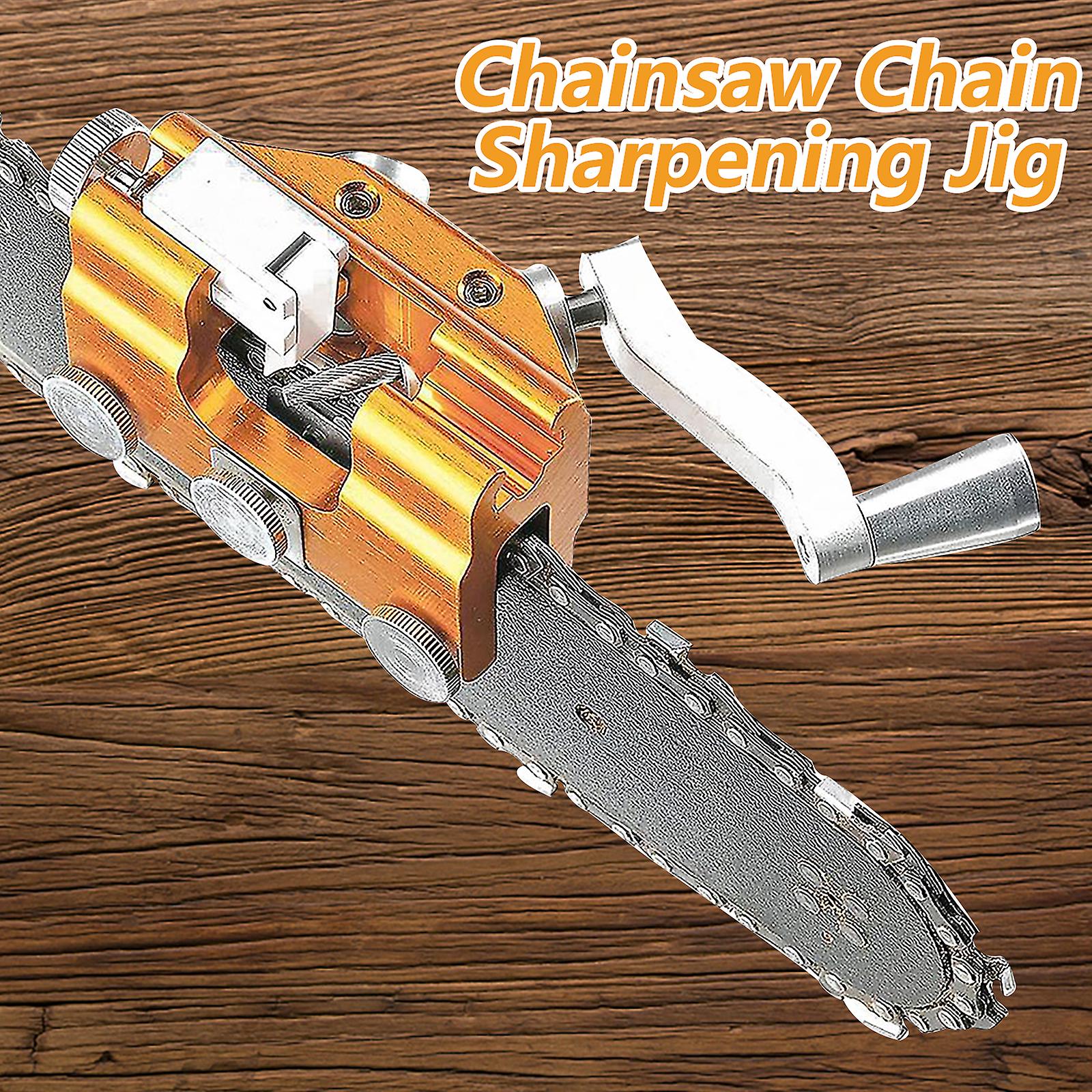 Portable Manual Chainsaw Chain Sharpener For Sharpen Chainsaw The Hand Crank