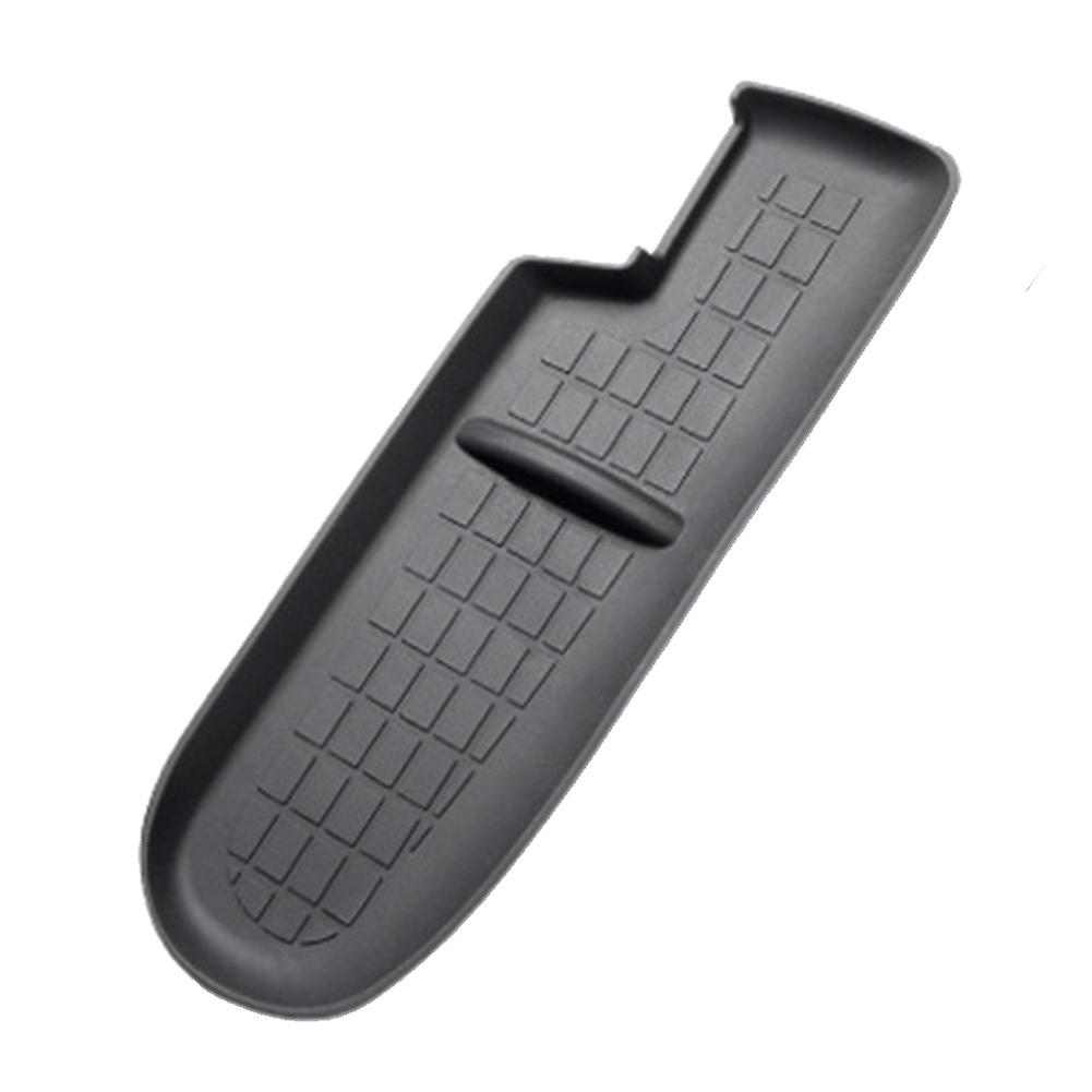 Black Co-Pilot Interior Anti-Slip Pad Gate Slot Cup Mat for N-BOX NBOX JF3 JF4 2017+ Control Mat