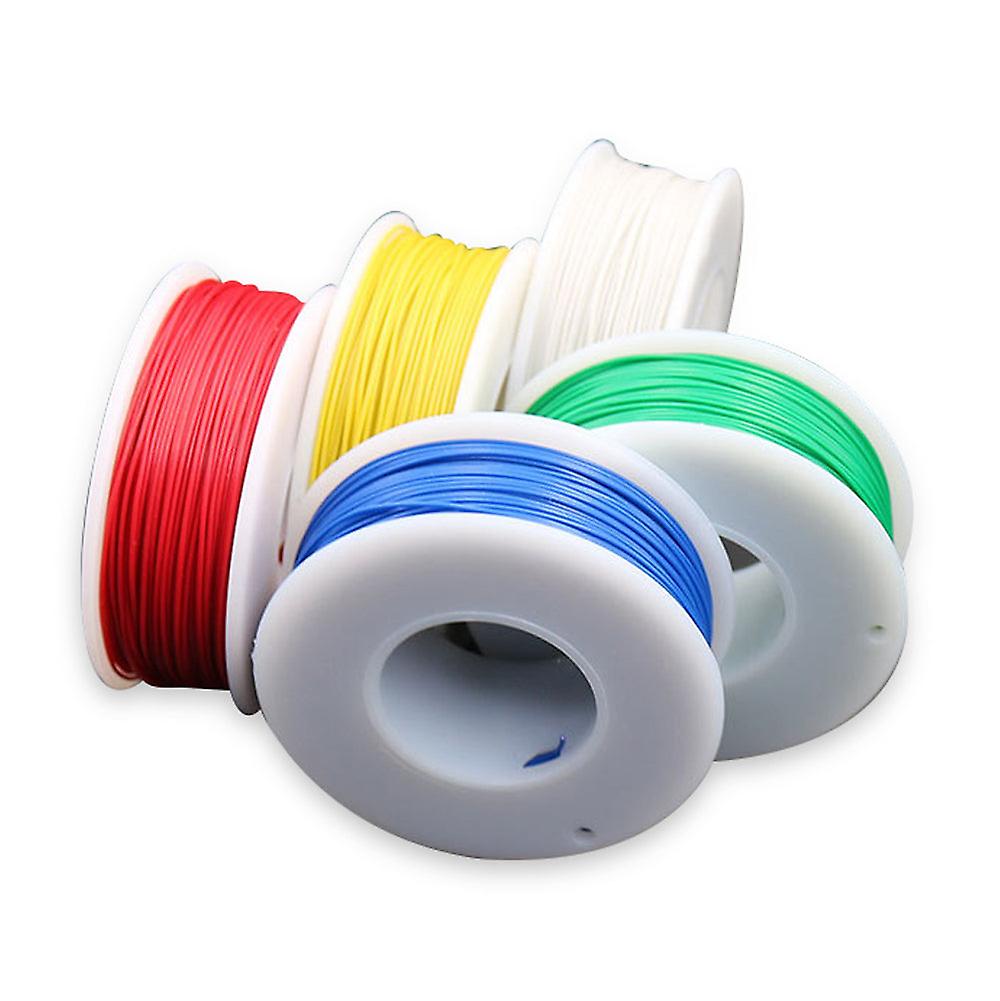 30Awg Flexible Tin Plated One-core Copper Wire Test Cable 5 Color Mixed Diy Electrical Wire