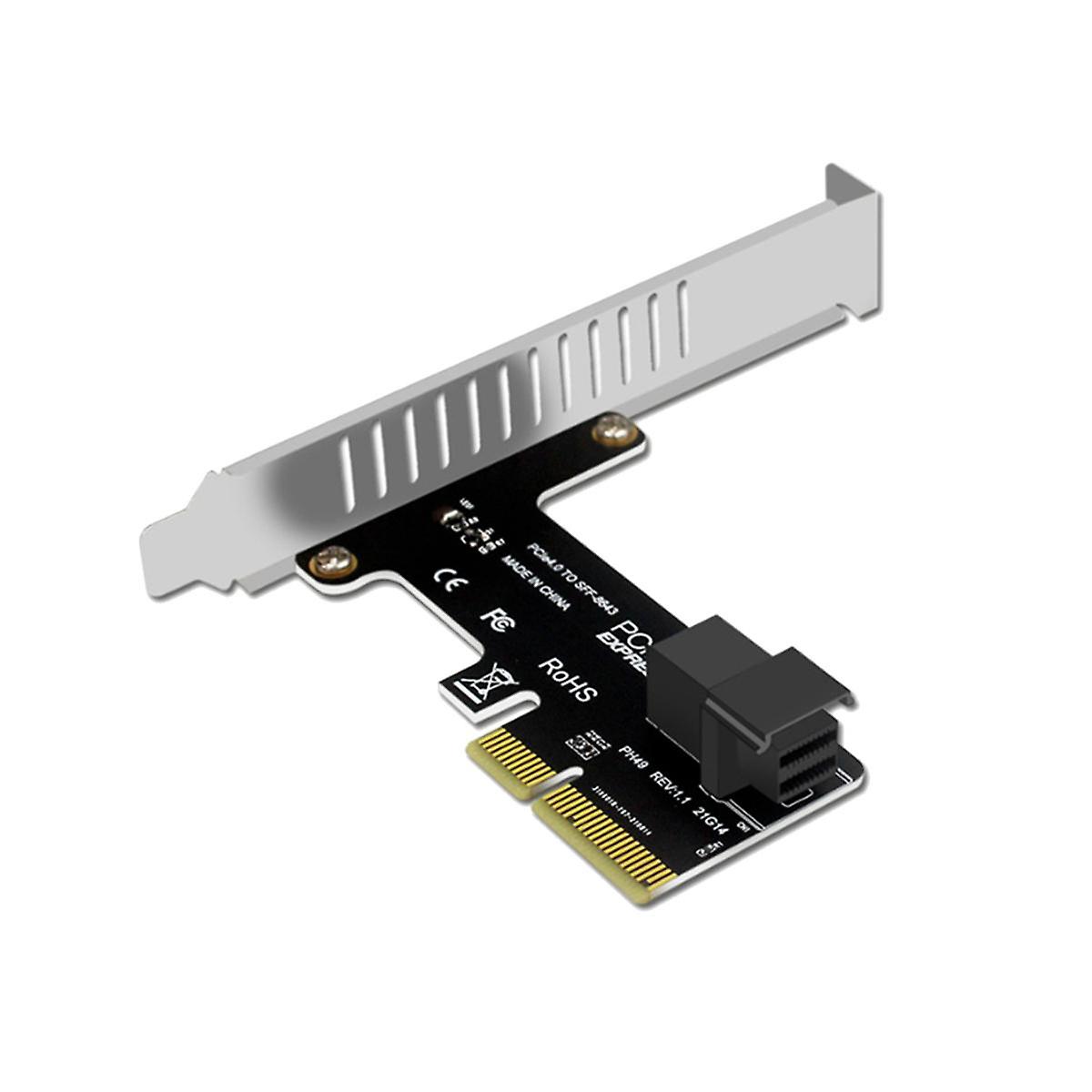 Pcie to SFF 8643 4X/8X Adapter Card 2 U.2 Port Card for Nvme SSD Converter Hard Disk Expansion Card