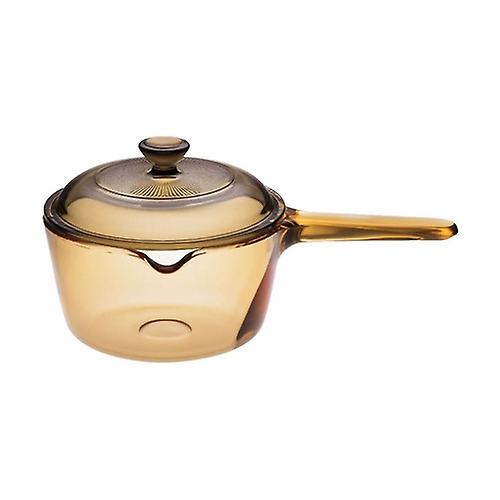 Glass saucepan with lid Amber 1 L 1 unit