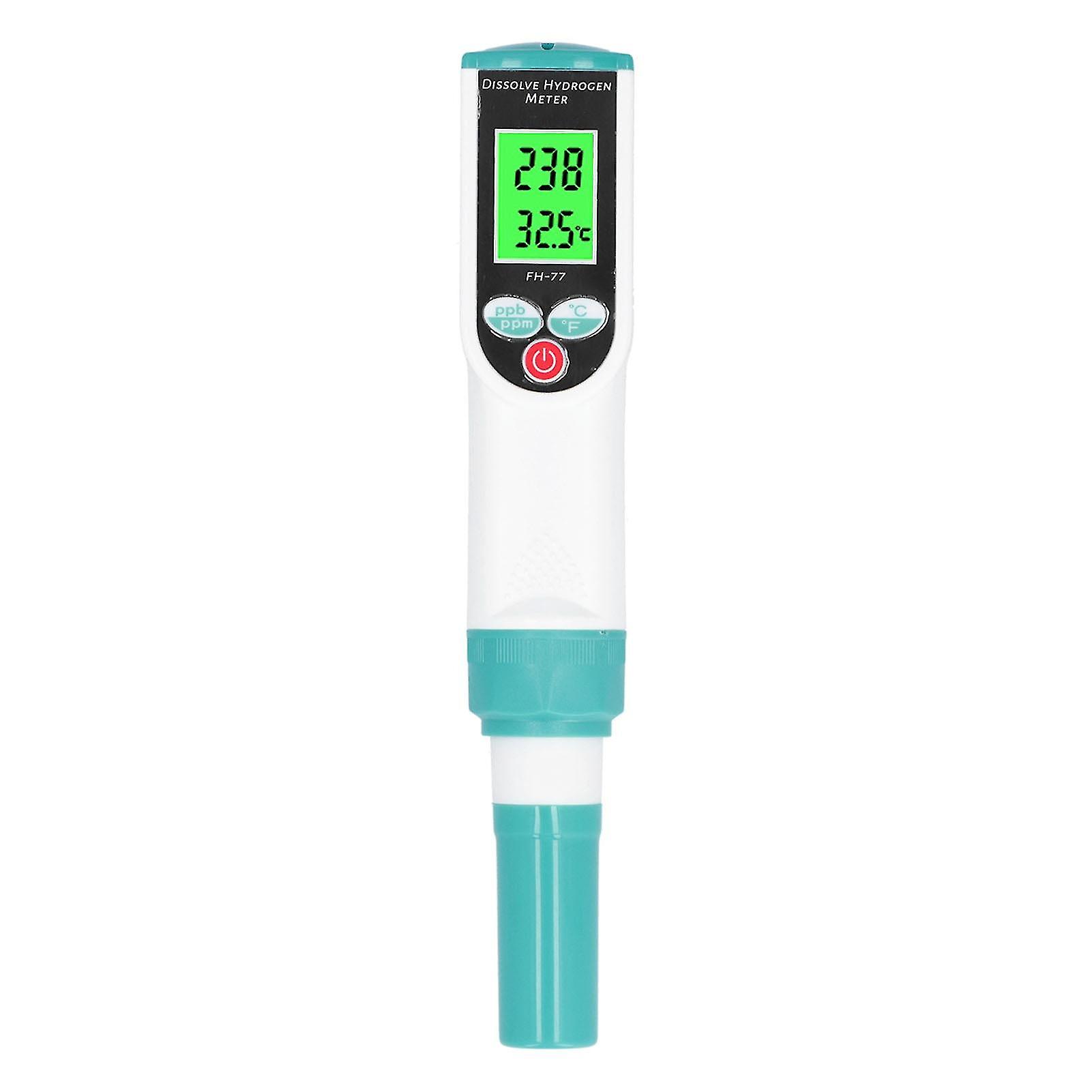 Dissolve Hydrogen Meter High Accuracy Electrode Lcd High Definition Display Water Quality Tester