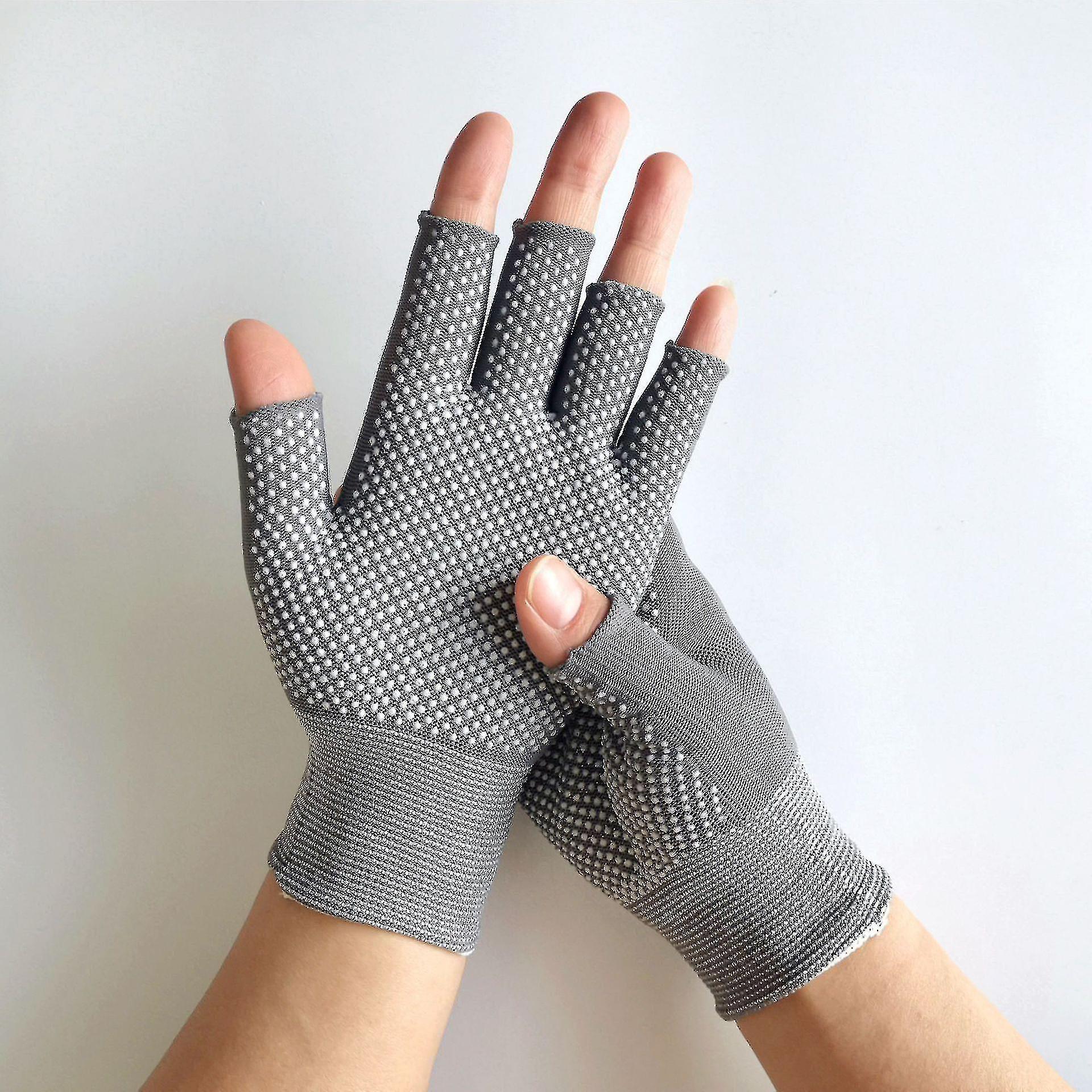 Summer Thin Half-finger Gloves Outdoor Sunscreen Fitnes Cycling Αντιολισθητικό Αναπνεύσιμο Νάιλον Leaky Γάντια πέντε δακτύλων Γάντι ποδηλάτου