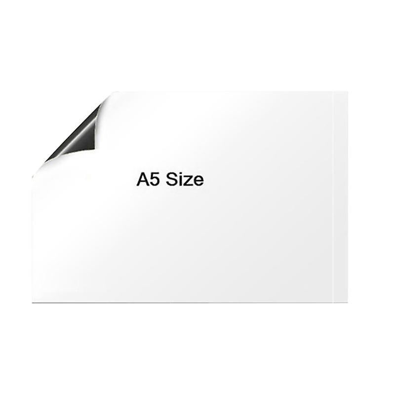 A5 Whiteboard Self-Adhesive Memo Flexible Magnetic Whiteboard Sticker for Home