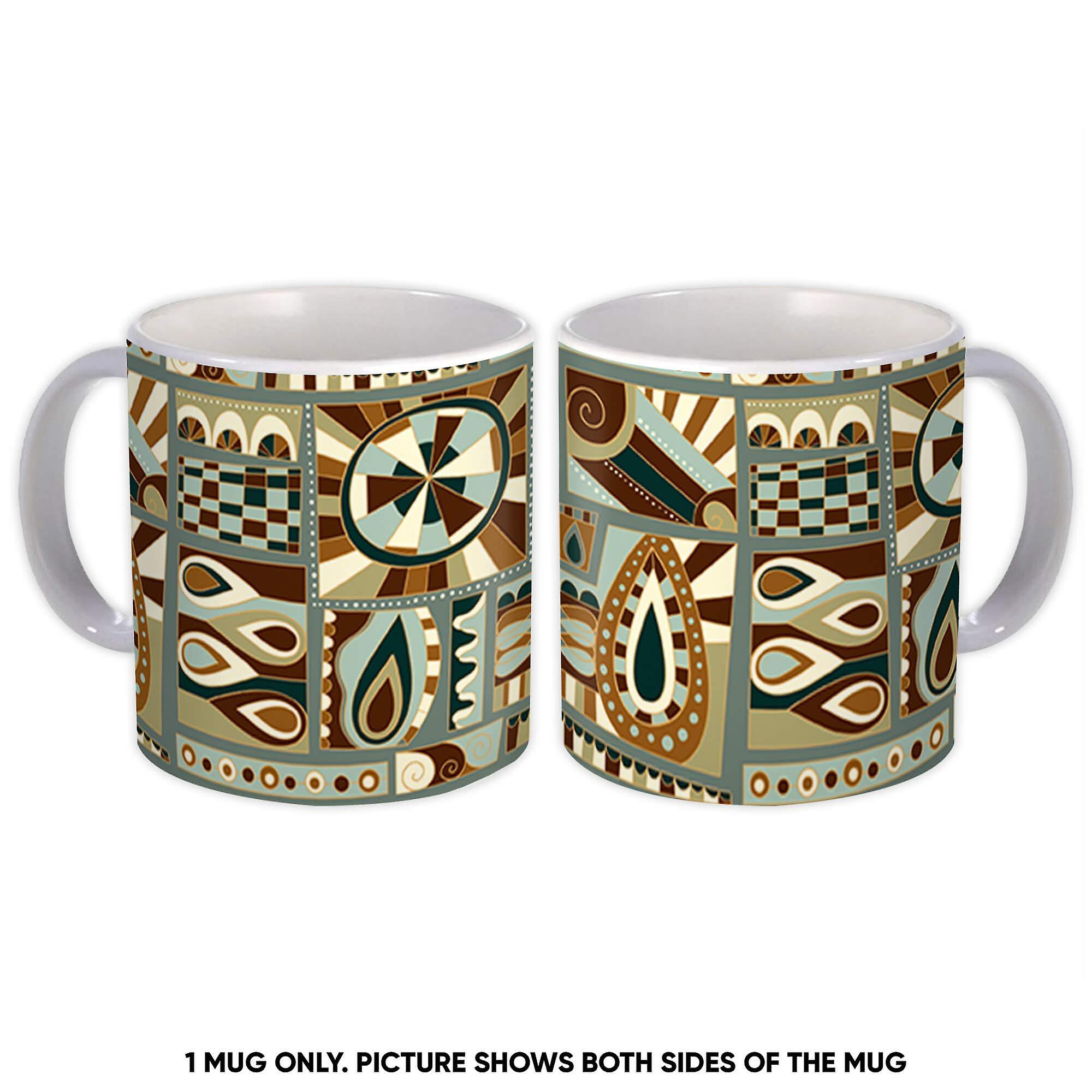 Gift Mug: Trendy Abstract Decor For