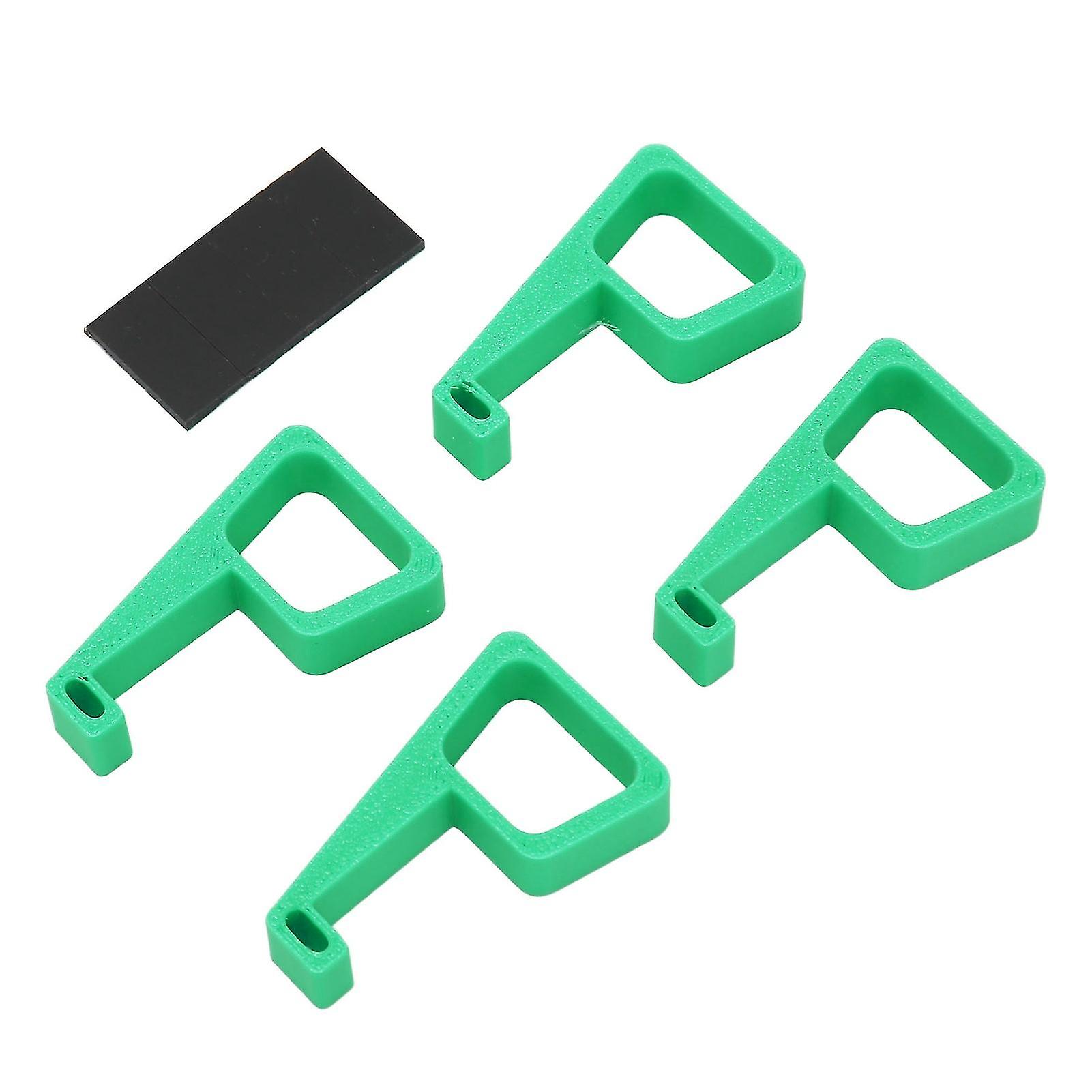 4PCS for PS4 Slim Heightening Bracket Heat Dissipation Game Console Horizontal Heighten Holder for PS4 Slim Accessories Green 