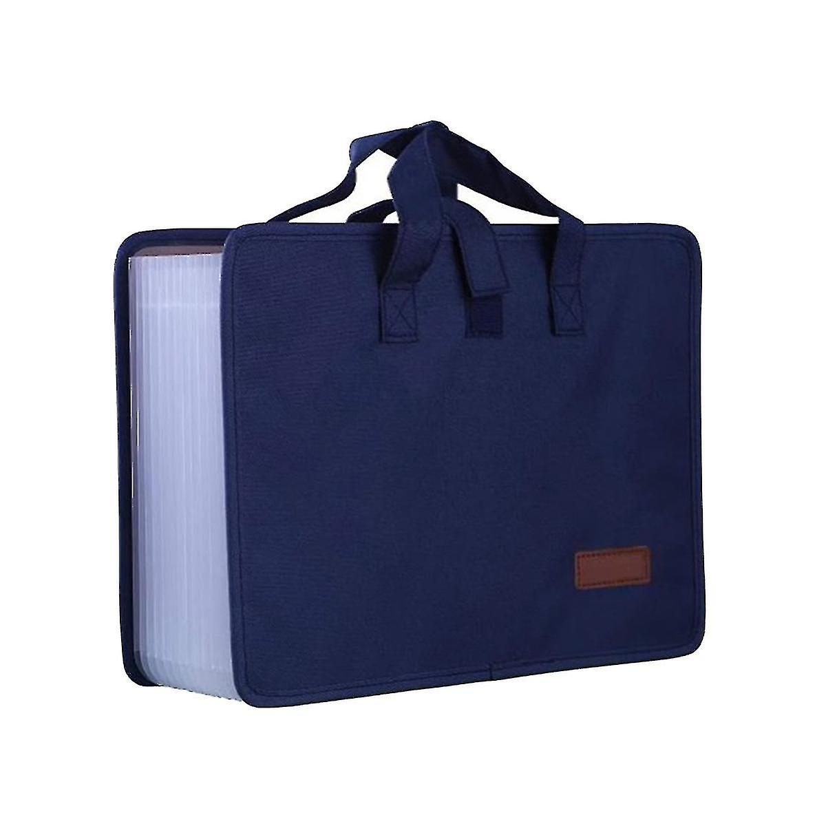 13 Pockets Expander File Folder Document Organizer With Handle A4 Size Capacity Accordion File Orga