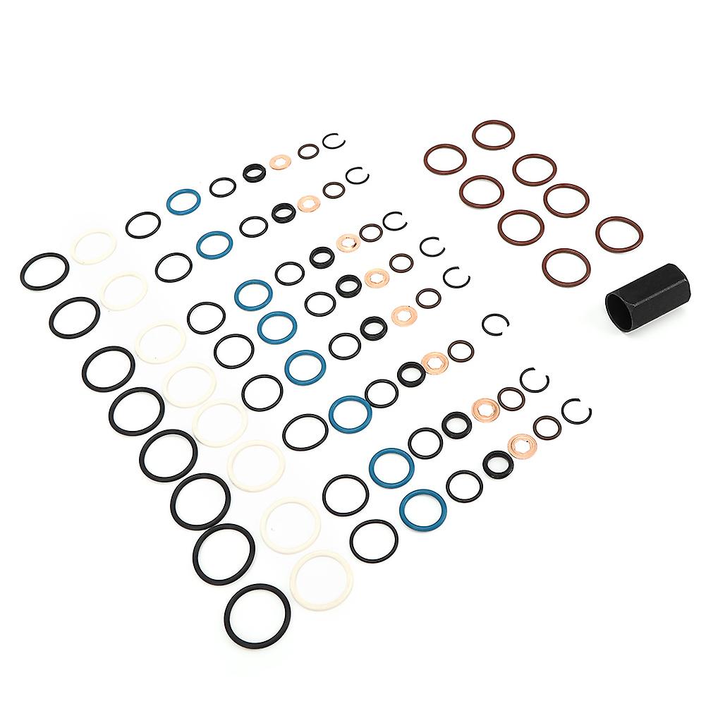 Diesel Rail Leak Repair Kit Tool O Rings & Injector Seal Fit for Ford 6.0L Powerstroke