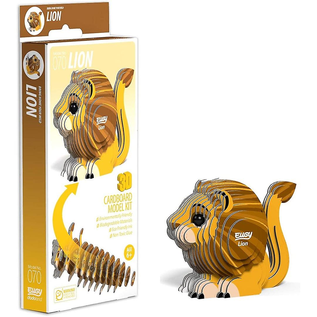 EUGY Lion 3D Håndværk Kit
