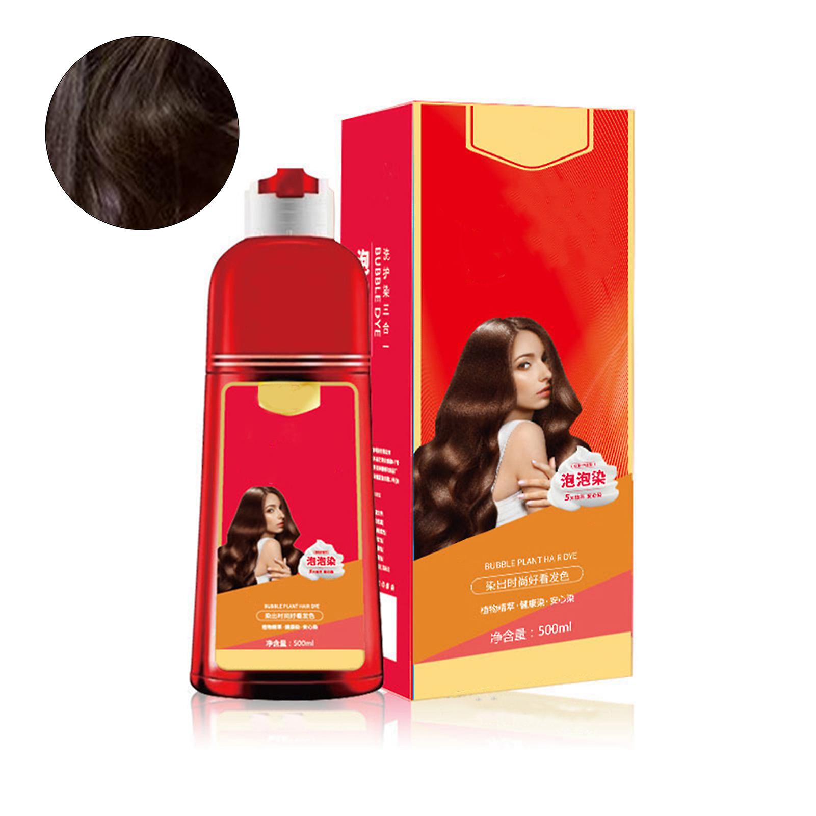 Bubble Coloring Dyes Cream Rich Bubble Efficient Hair Coloring Gream for Daily Makeup