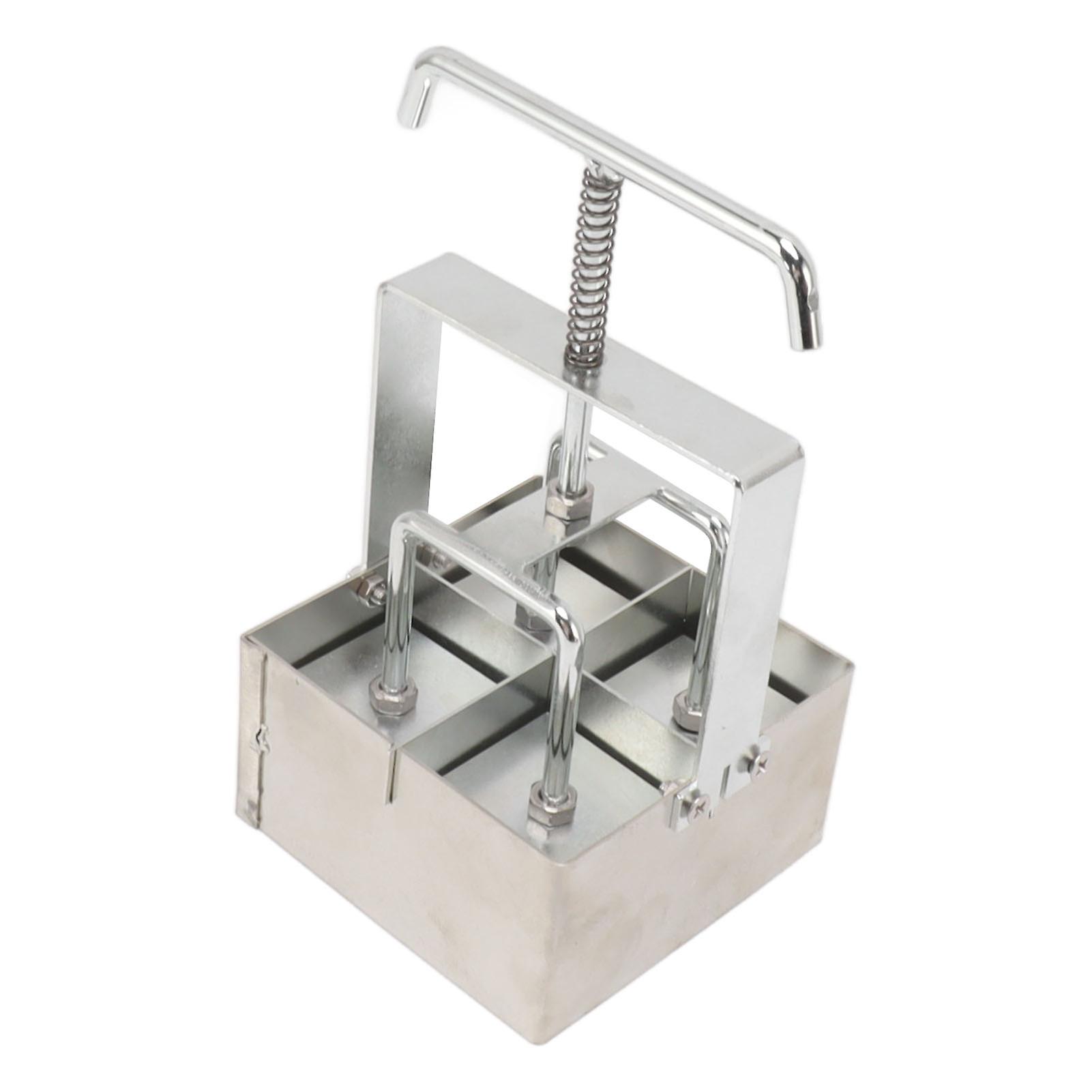 2 Inch Soil Block Maker Manual Soil Blocker Seed Block Maker with Handle for Seedlings Garden Tools