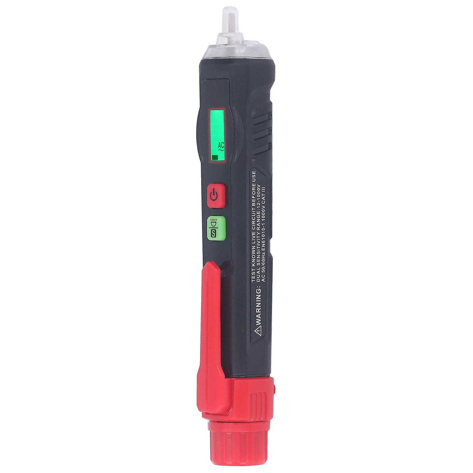 Voltage Tester AN101 Noncontact Voltage Detector Pen AC Voltage Detector with NCV Inductive Probe 